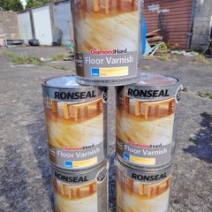 Hard floor varnish