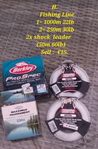 Fishing Line Clearance