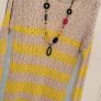 Linea WEEKEND Striped Cotton Knit Sz L (Fit 10-12UK) - Bnwt Rrp 55 Image 4