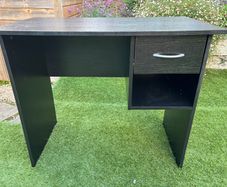 Black desk