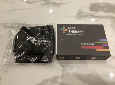 Clix Therapy Hot / Cold Pacs For Back & Knee
