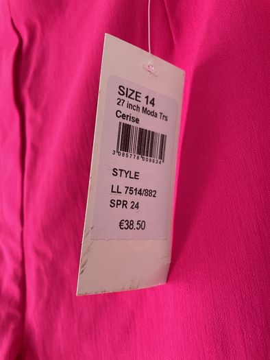 Gerard pink cropped trousers