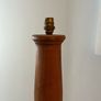 Tall Solid Wood Floor Lamp Base Image 3