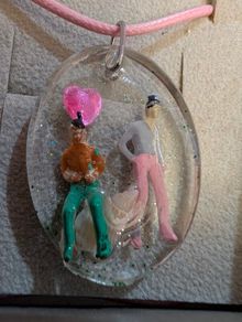 Hand made Resin Necklace
