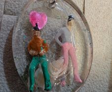 Hand made Resin Necklace