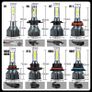 Car Headlight H1 H4 H7 Led Bulb H8 H11 9005 Hb3 9006 Hb4 9004 Hb1 9007 Hb5 H13 Led Lights 15000lm Turbo Image 2