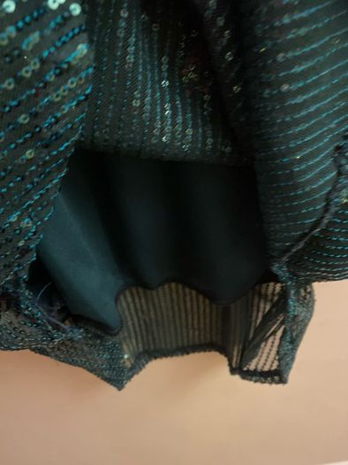 NEW green sequinned blouse (approx size 22-24)