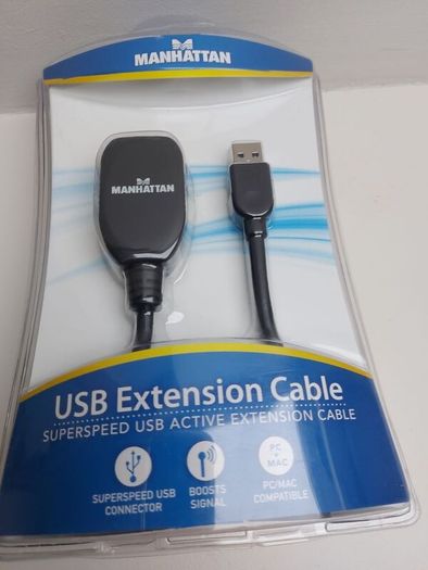 Manhattan USB 3 Extension Cable - New