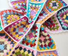 Handmade baby blanket