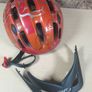 MET Bad Boy cycling helmet uni size 54 - 61cm 280grams NEEDS NEW CUSHION PADS  Vintage 1997 removable visor Image 8