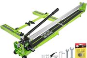 Tile Cutter 47-Inch Manual Tile Cutter 1.4-Inch Tile Cutting Machine Ceramic Porcelain Tile Cutter with Laser Guide All-Steel Frame and Bonus Spare Cutter Wheels Tile Cutter Hand Tool