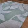 Soft floral rug, 129x78cm Image 4
