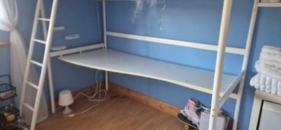 high sleeper bed with desk