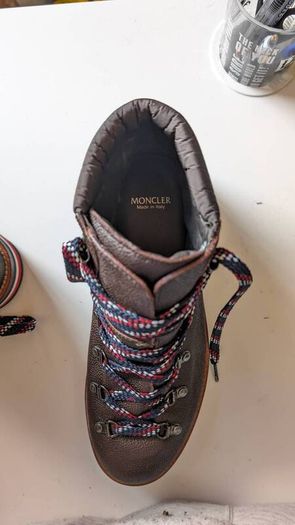 Moncler Hiking Leather Boots