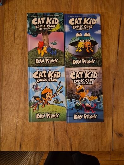 Cat kid comic club books