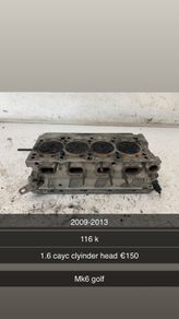 Mk6 golf Cylinder head 1.6 cayc tdi