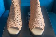 Pons Quintana Ivory leather shoe boot