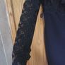New River Island black lace one shoulder dress (free post) Image 4