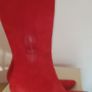 Red Suede Ladies Leather Boots Image 3