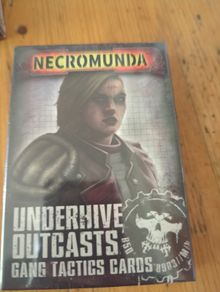 Necromunda underhive outcasts card pack