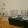 Crystal Whisky Decanter & 2 Tumblers Image 2