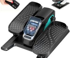 Under Desk Elliptical Machine Quiet Motorized Leg Exerciser with Smart Remote, 12-Speed Manual Programs Auto/3 Auto Programs
