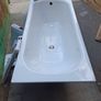 Bette 1650x750 steel bath with legs Image 4