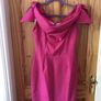 Pretty dress company pink Tilly pencil dress size 12 Image 2