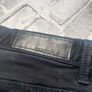 Diesel Mens Black Denim Skinny Jeans W34 L28 Image 2