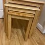 Nest of Tables Solid Oak Image 2