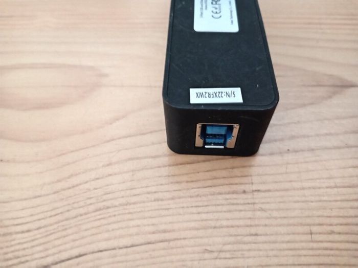 3-port Usb And Ethernet Hub Model A7522