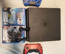 Ps4 slim console 500Gb bundle!