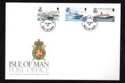 1997 Isle of Man Ships definitive high value stamps addressed First Day Cover (FDC)
