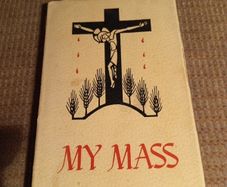 1958 My Mass. Joseph Putz. Religious. Vintage.