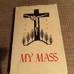 1958 My Mass. Joseph Putz. Religious. Vintage.