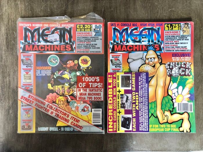 4 x Mean Machines Magazine
