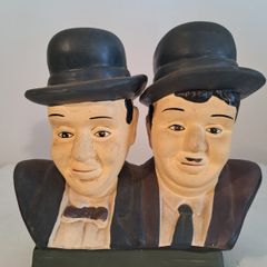 Bust of Laurel & Hardy