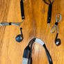 JBL Tune 205BT Wireless In-Ear Earbud Headphones with Bluetooth and Microphone Flat Tangle Cable Black Image 3
