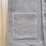 Folk Men's Greyson Waffle knit Overshirt Shacket Size Large Image 3