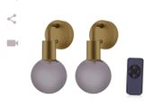 Cordless, Rechargeable Wall lights