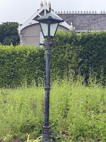 Victorian traditional cast iron lamp posts