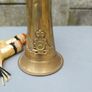 Vintage Brass Military Bugle Image 4