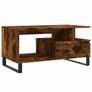 Coffee Table Smoked Oak Image 2