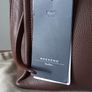 Weekend By MaxMara Falco Chocolate Brown Leather Tote with Pochette Image 2