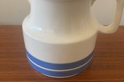 1 1/2 pint Carrigaline Blue &amp; White Stripe Jug