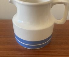 1 1/2 pint Carrigaline Blue & White Stripe Jug