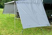 2 side walls for Awning Sun + Rain Blocker - 2 side walls (left and right) 225 x 195 / 240 cm for campervan