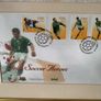 Irish Soccer Heroes - Official An Post Framed Stamp Set 2002 Image 2