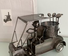 Brubaker Golf Wine Holder