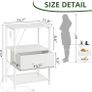 Night Stand Bed Side Table x2 Image 2